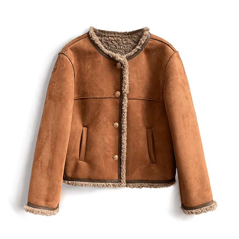 Faux Shearling Jacket - Lola the label