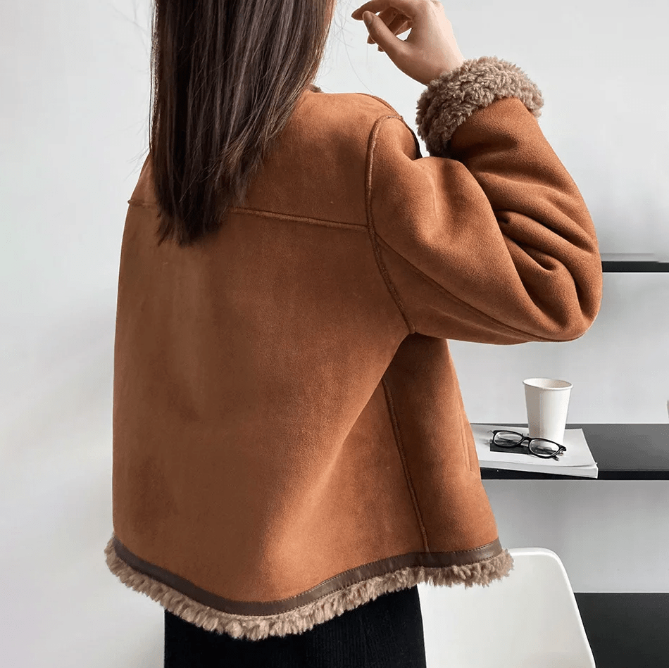 Faux Shearling Jacket - Lola the label