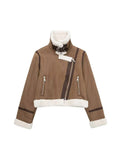 Shearling Aviator Jacket - Lola the label