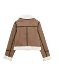 Shearling Aviator Jacket - Lola the label